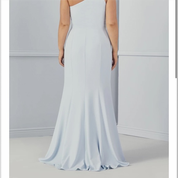 Amsale Dress (Color: Ruby) - Picture 3 of 6